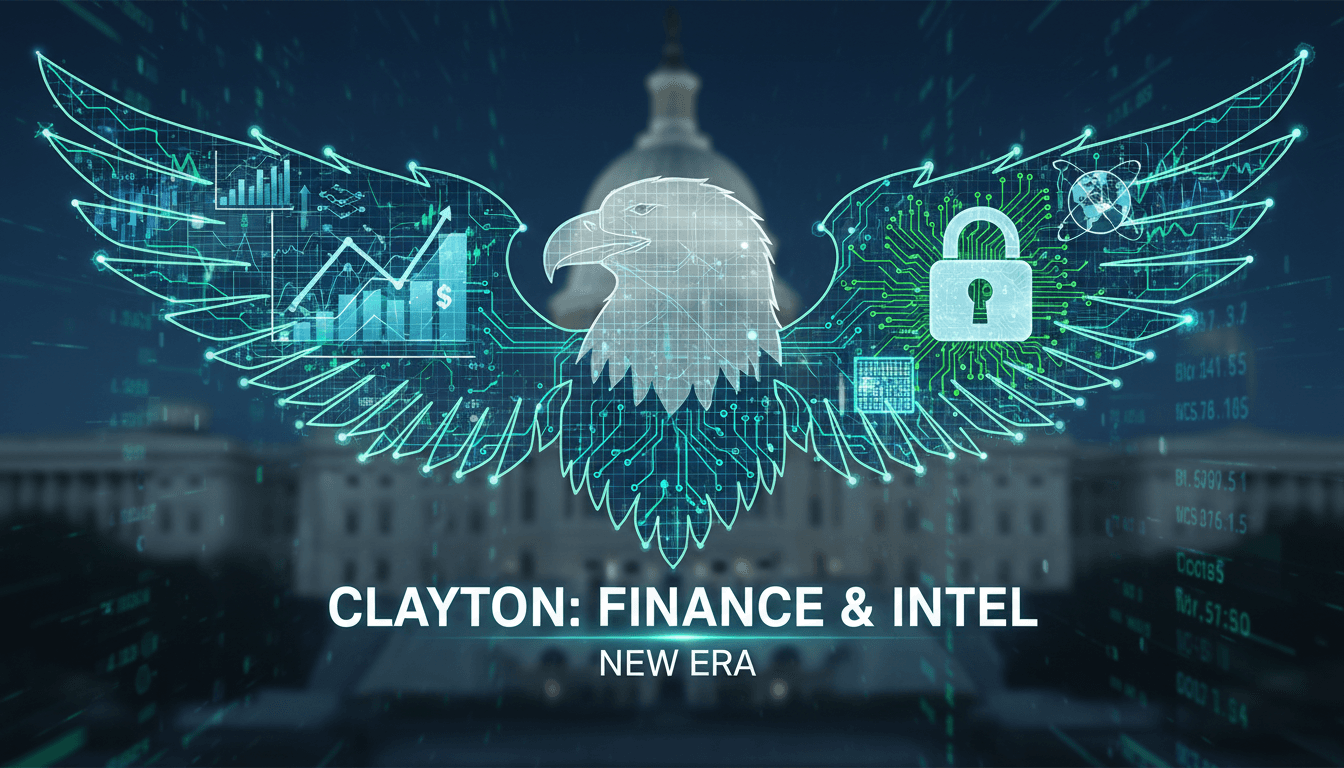 Jay Clayton, newly confirmed Director of National Intelligence, speaking at a Senate confirmation hearing.