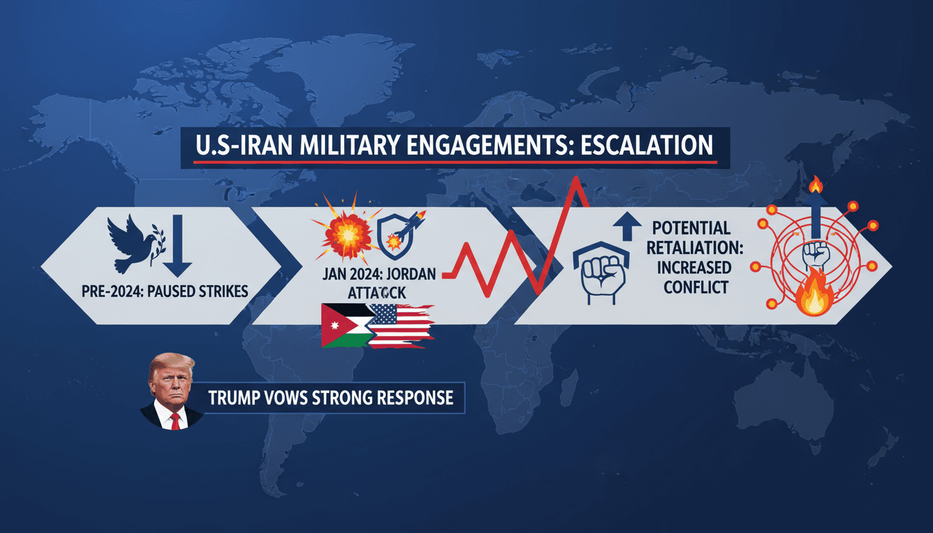President Trump addressing the nation after missile attack on U.S. troops in Jordan.