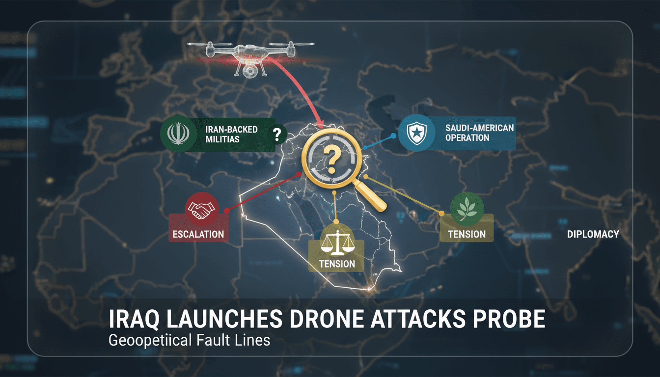 Iraq Launches Investigation into Drone Attacks on Saudi Arabia