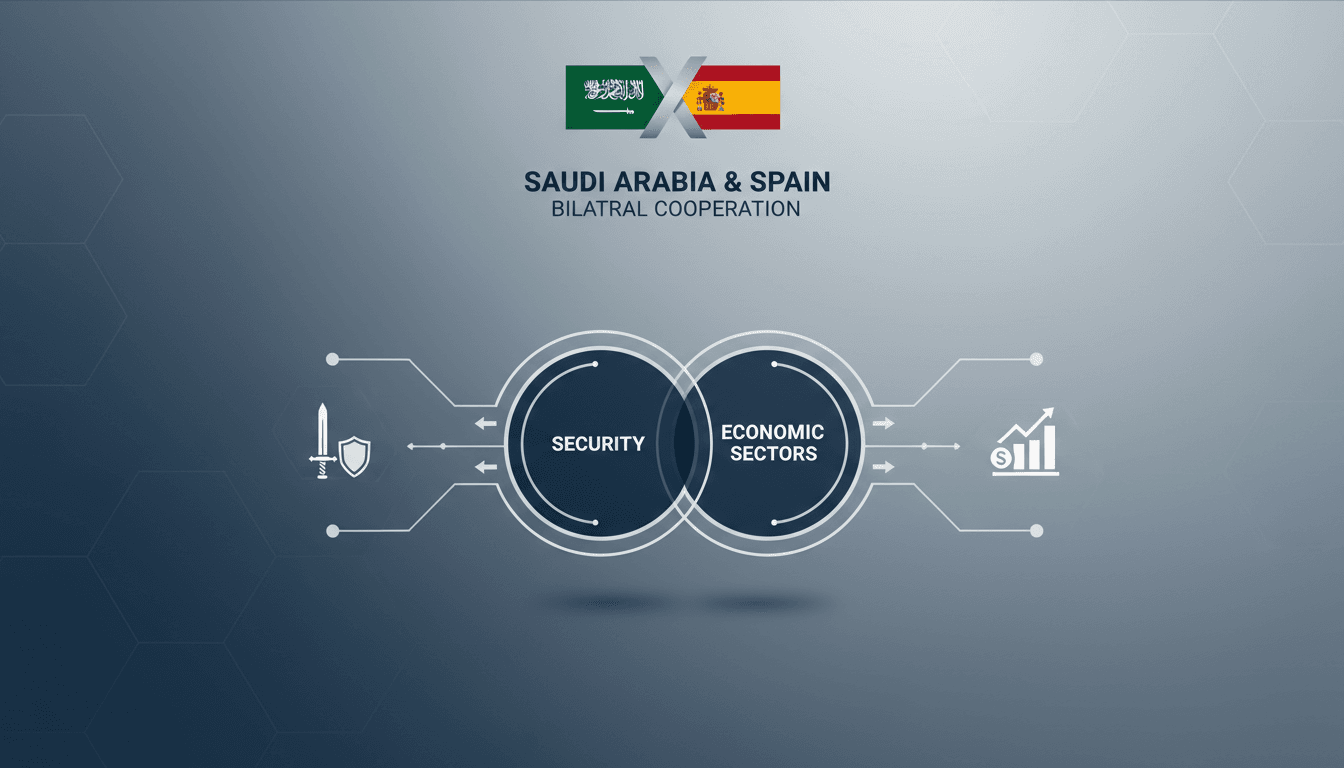 Saudi Crown Prince Mohammed bin Salman and Spanish Prime Minister Pedro Sánchez on a call discussing bilateral cooperation.