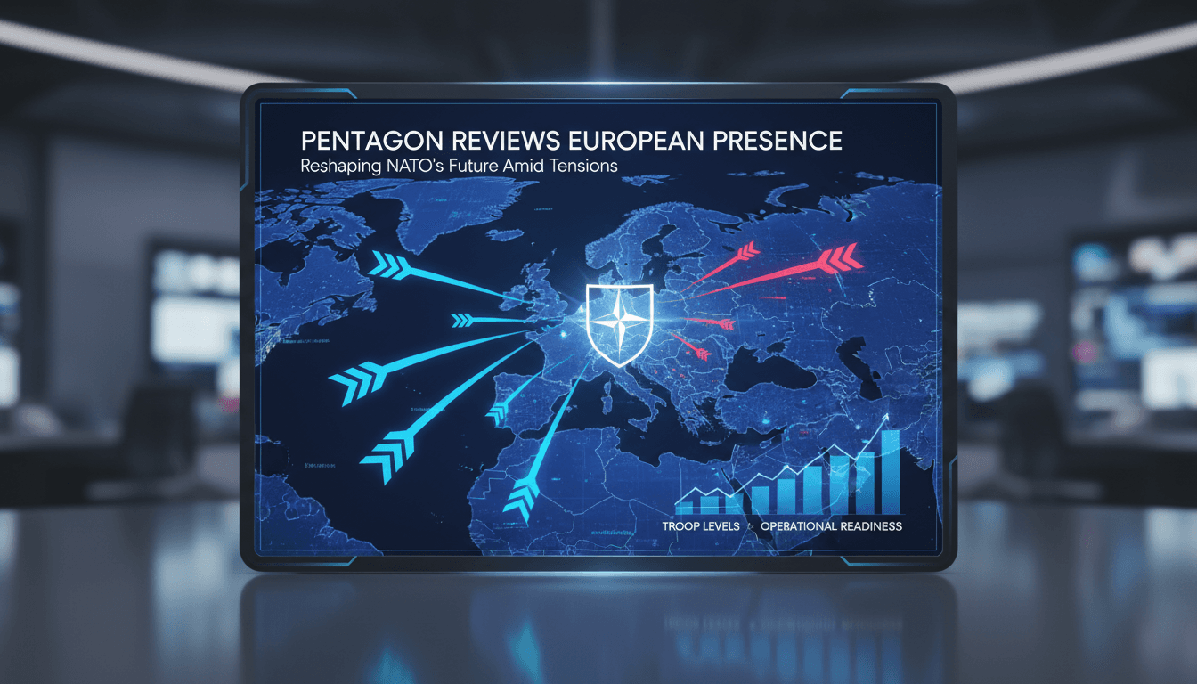 Pentagon review of U.S. military presence in Europe