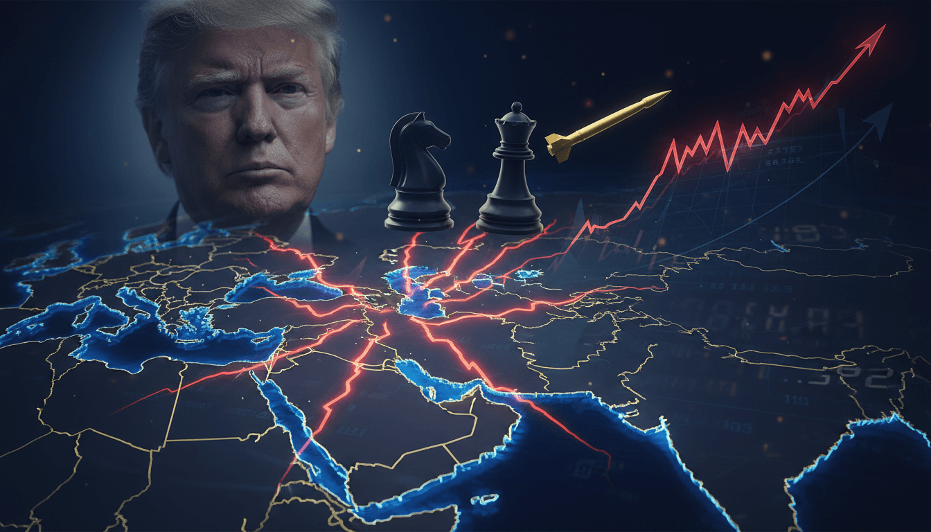 President Trump addressing military threats to Iran amidst diplomatic negotiations.