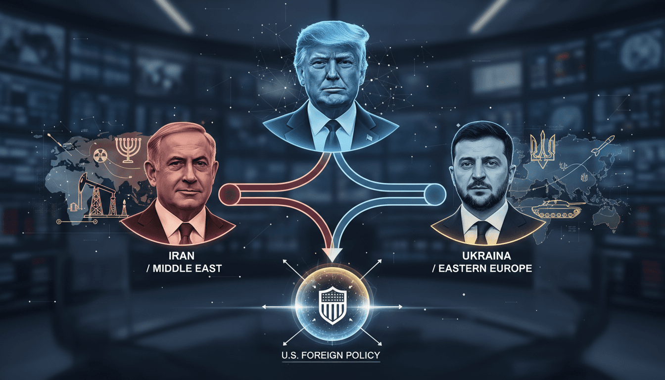 President Trump meets with Netanyahu and Zelensky to discuss key geopolitical issues.