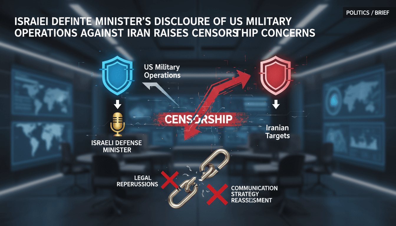 Israeli Defense Minister Yisrael Katz speaking at a press conference.