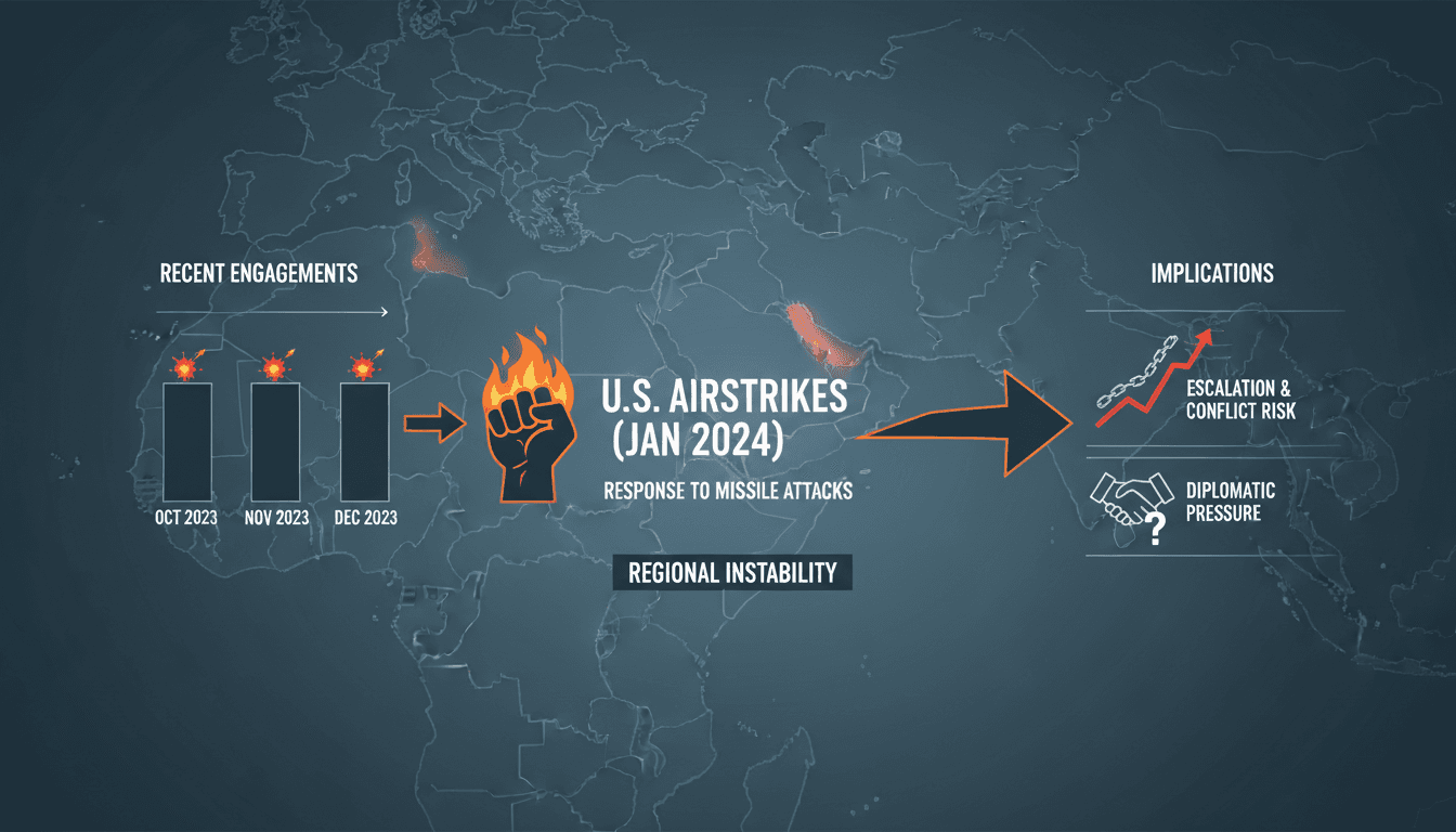 U.S. military airstrikes against Iranian Revolutionary Guard Corps sites