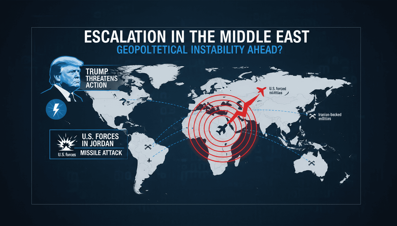 President Trump addressing military action against Iranian-backed militias.
