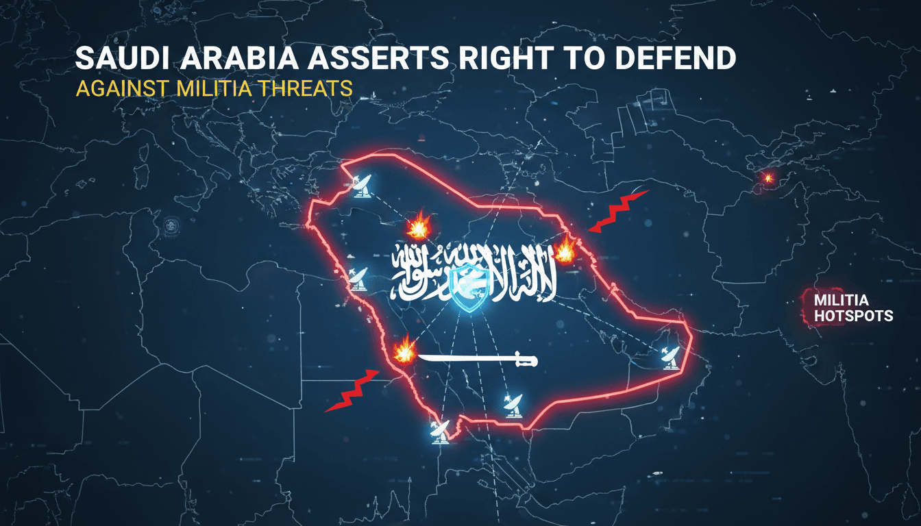 Saudi Arabia's military readiness in response to militia threats