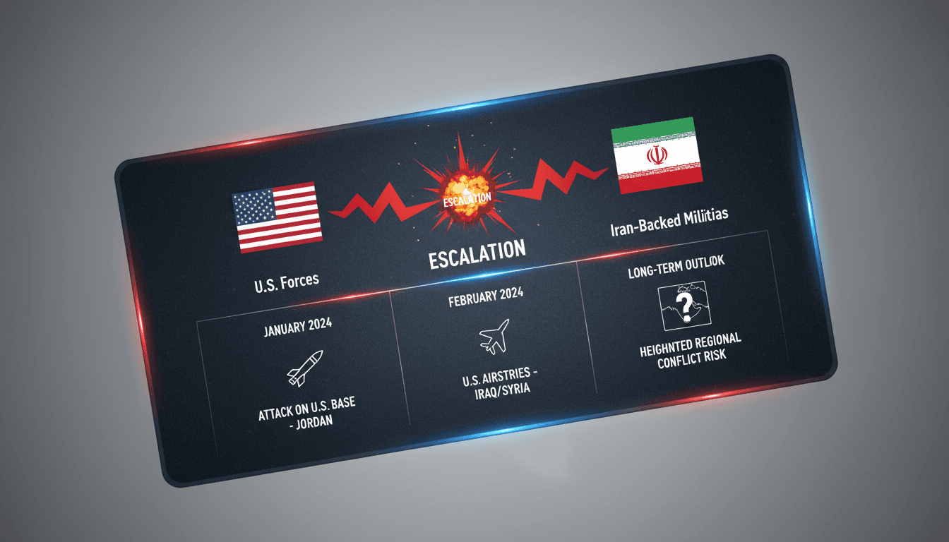 U.S. military airstrikes against Iranian targets in response to missile threats.