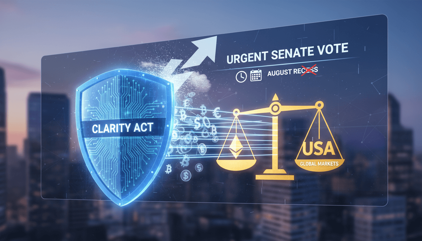 U.S. Treasury Secretary Scott Bessent advocating for the CLARITY Act.
