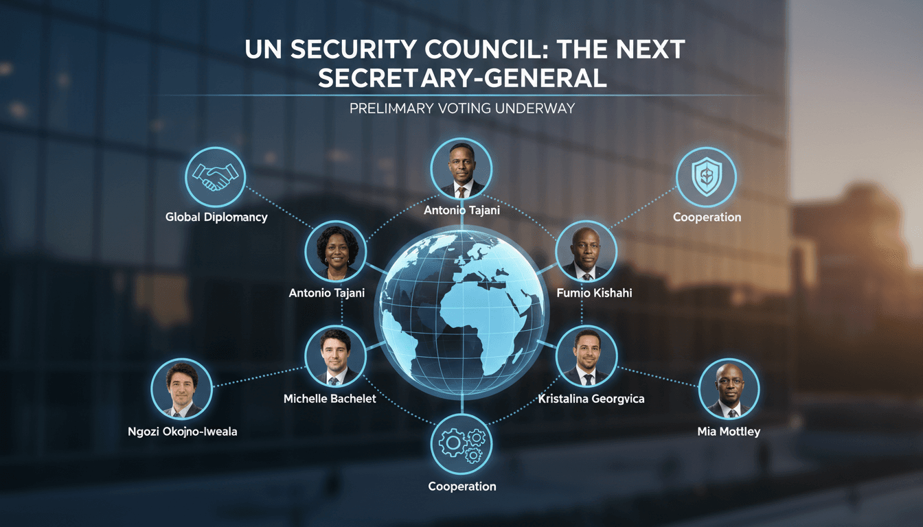 UN Security Council voting process for new Secretary-General