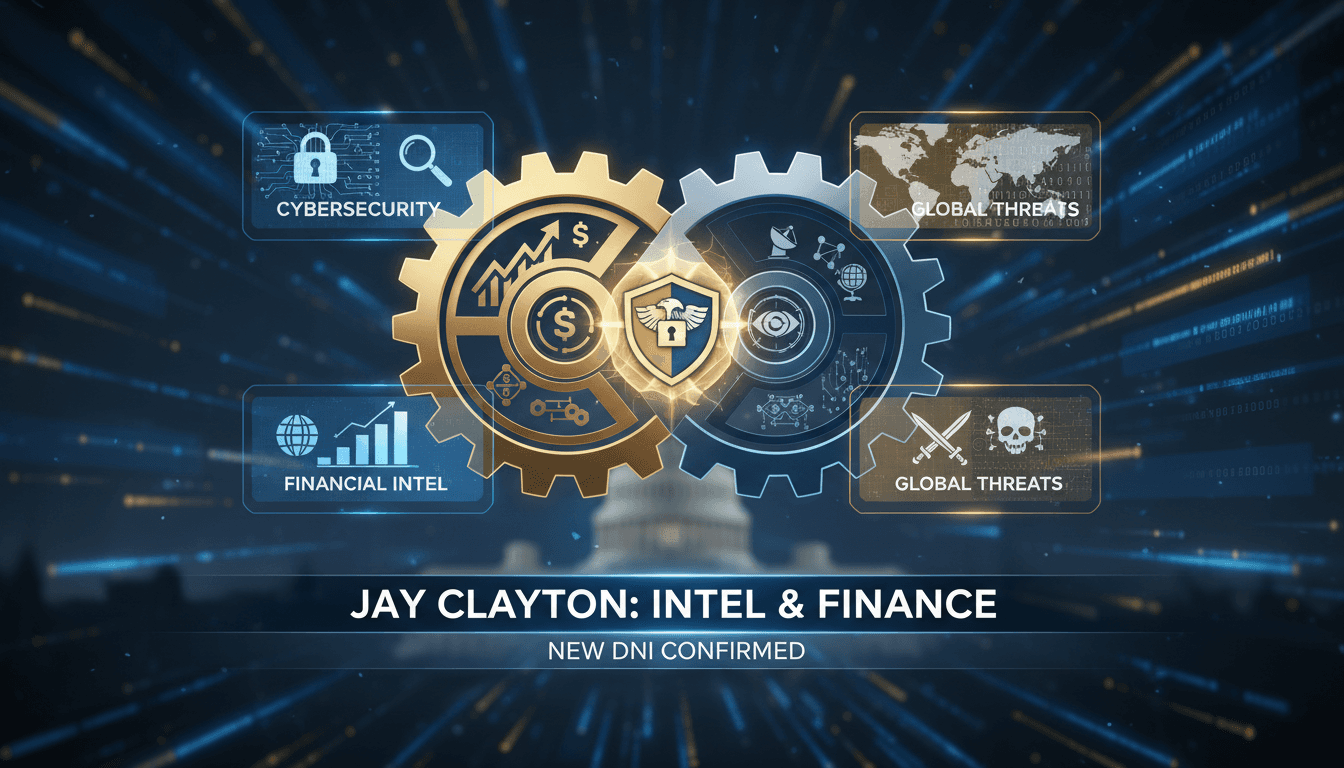 Jay Clayton confirmed as new Director of National Intelligence by U.S. Senate