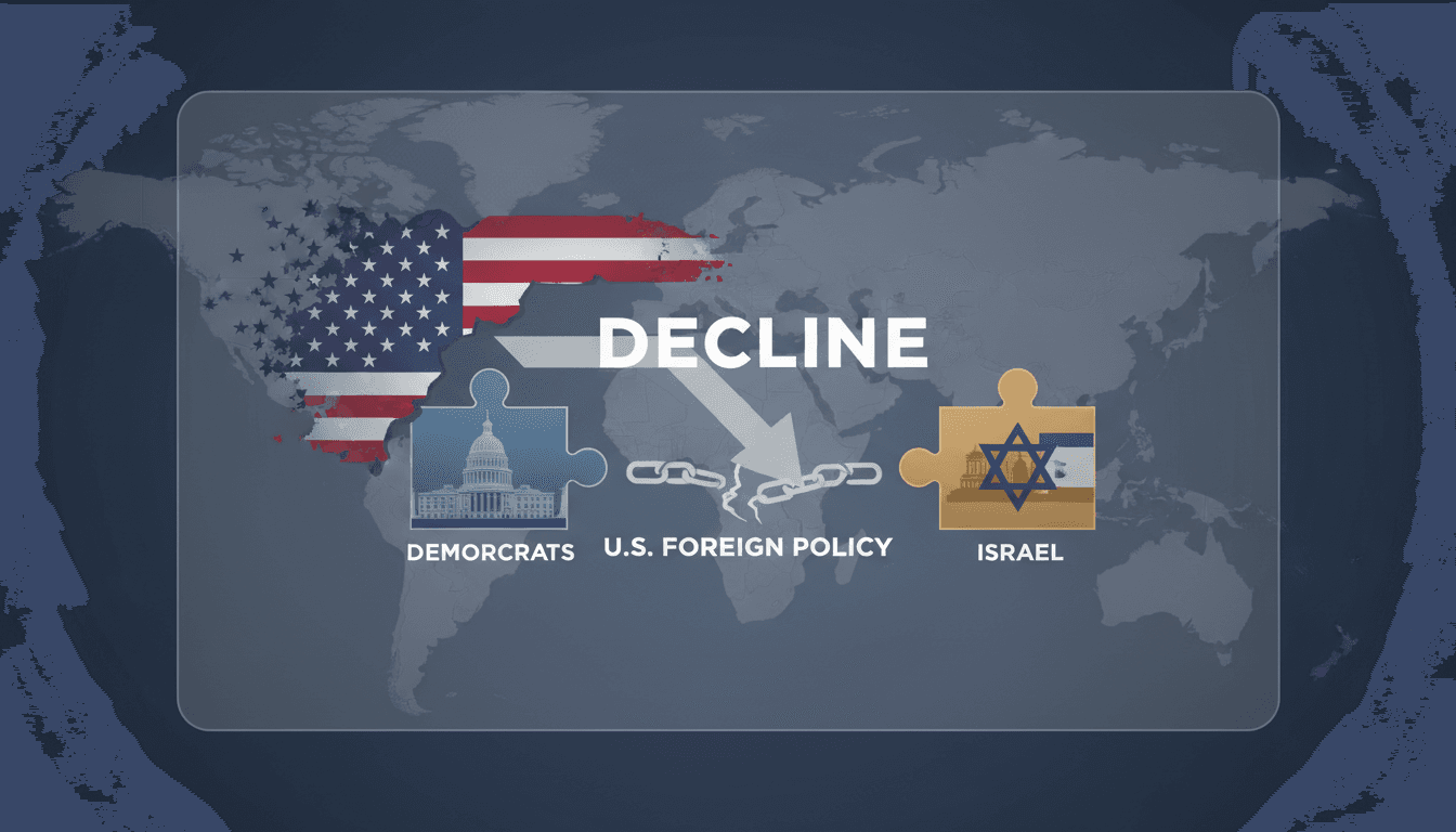 Decline in Democratic Support for Israel Signals Potential Shift in U.S. Foreign Policy