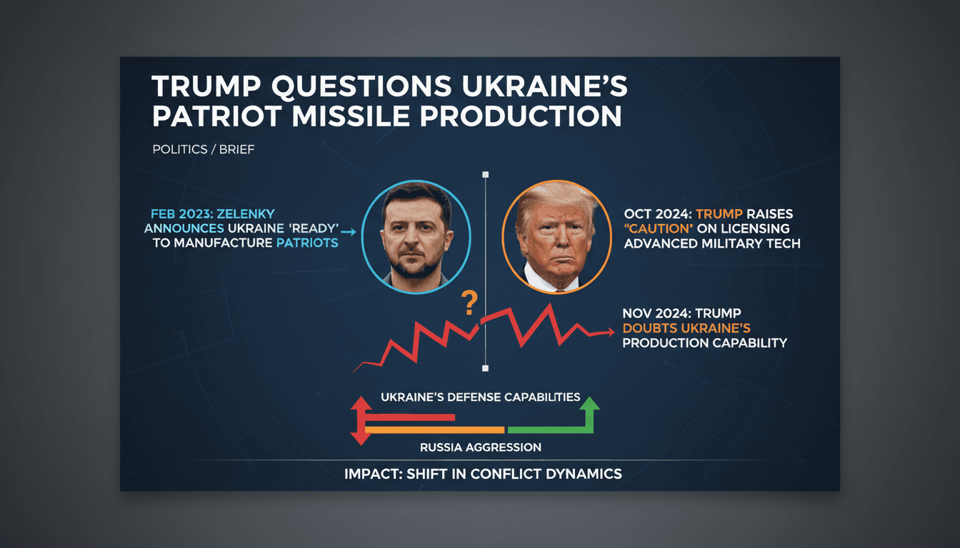 President Trump and President Zelensky discussing military support in Washington.