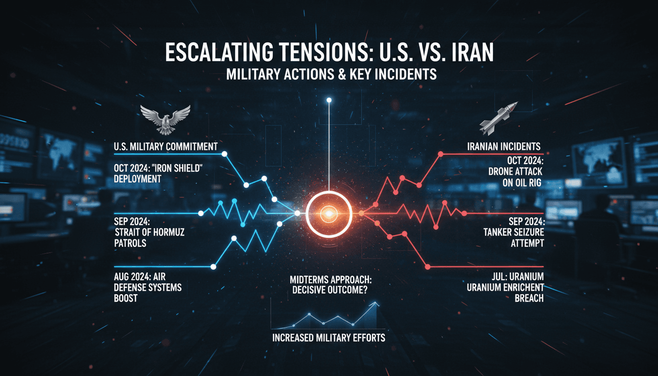President Trump addressing military strategy regarding Iran.