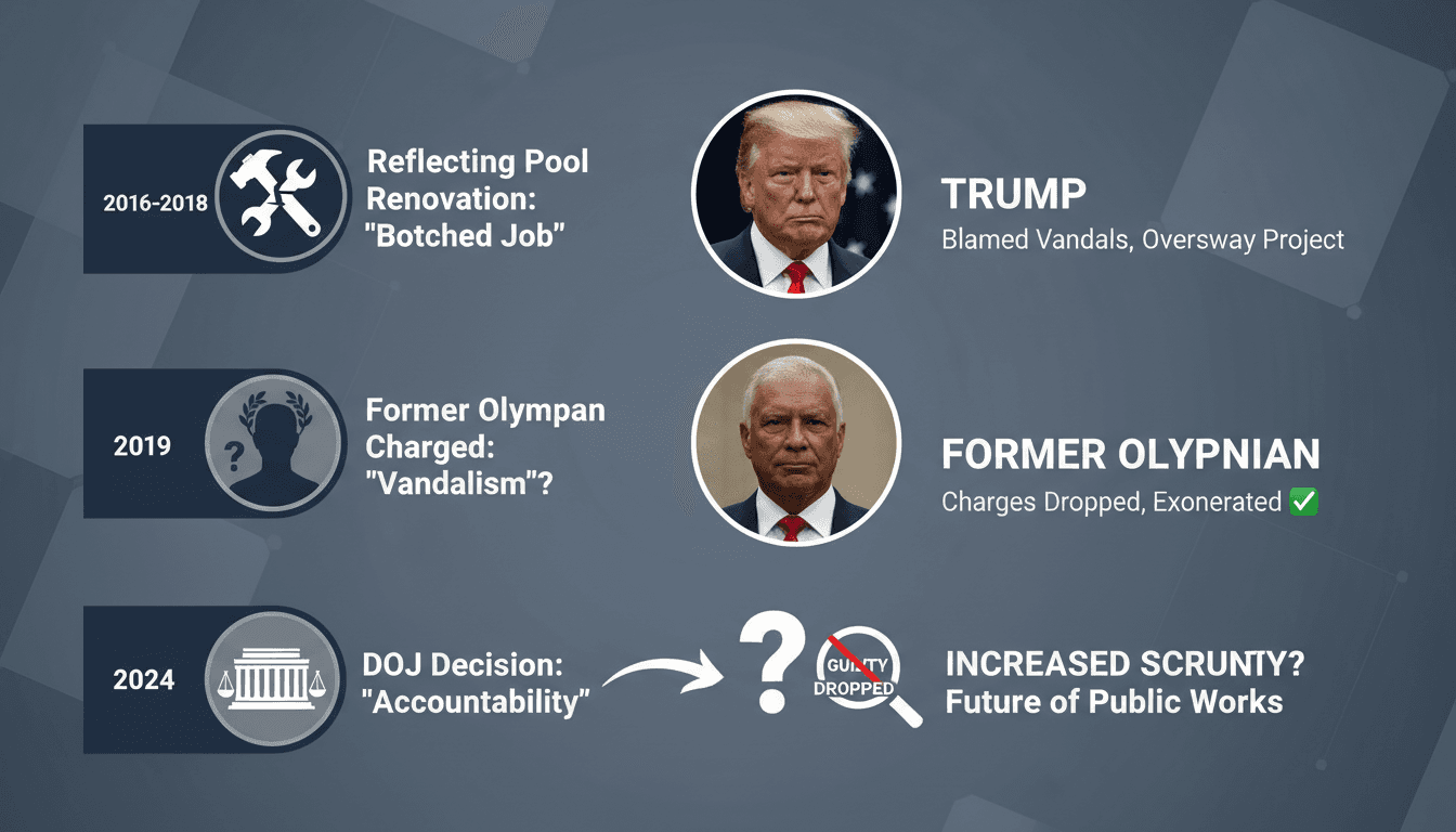 Former Olympian case regarding Lincoln Memorial Reflecting Pool damage