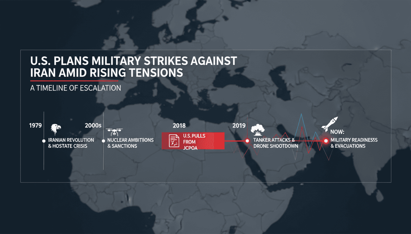 U.S. military readiness in response to rising tensions with Iran