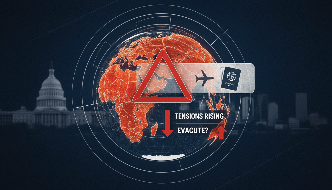 U.S. State Department warning for citizens in the Middle East
