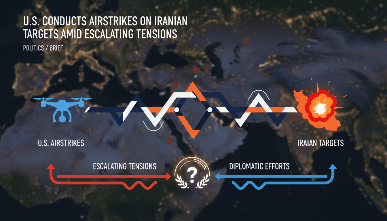 U.S. military airstrikes on Iranian military sites in the Middle East