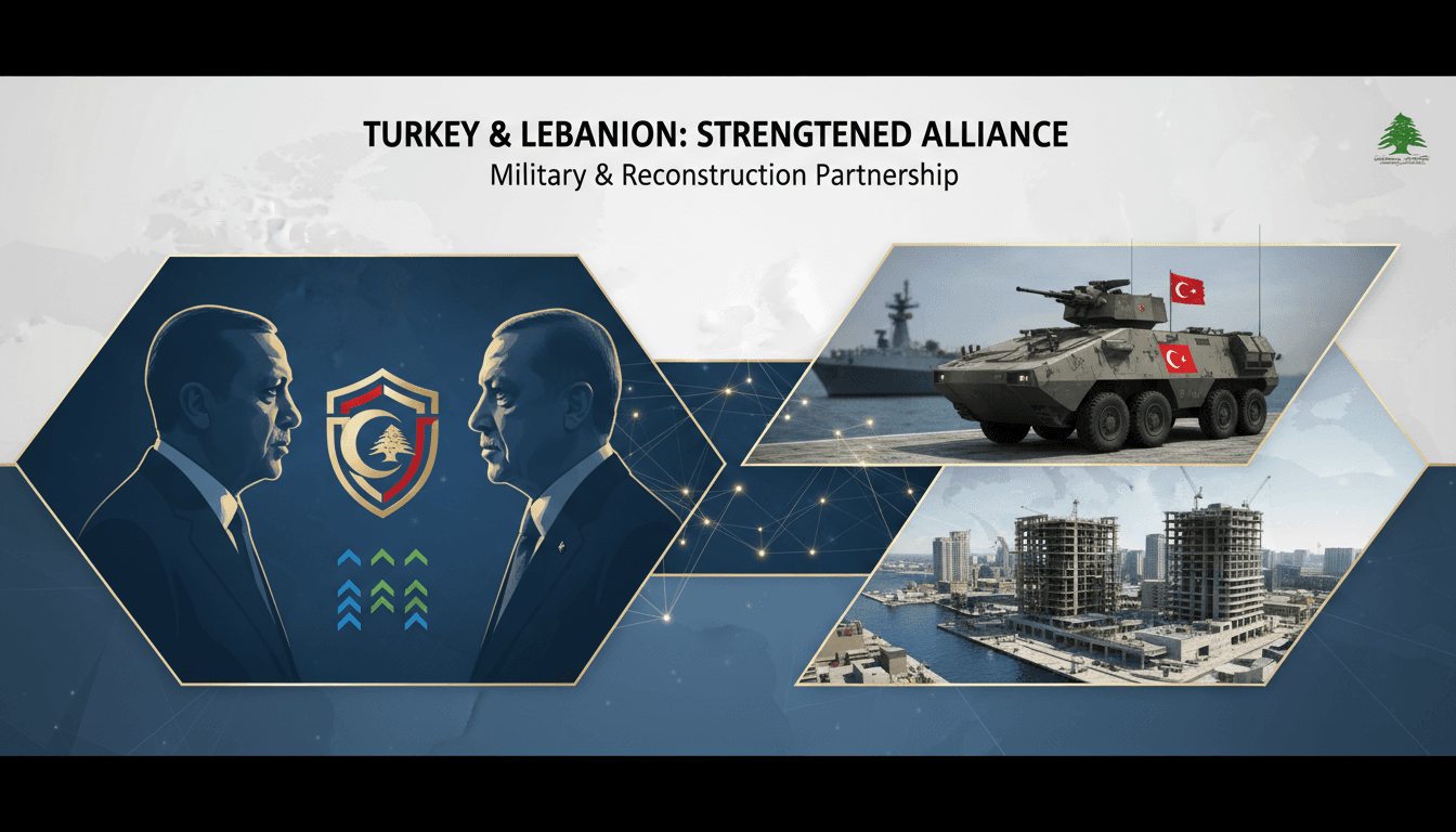 Turkey and Lebanon strengthen bilateral relations amid regional tensions