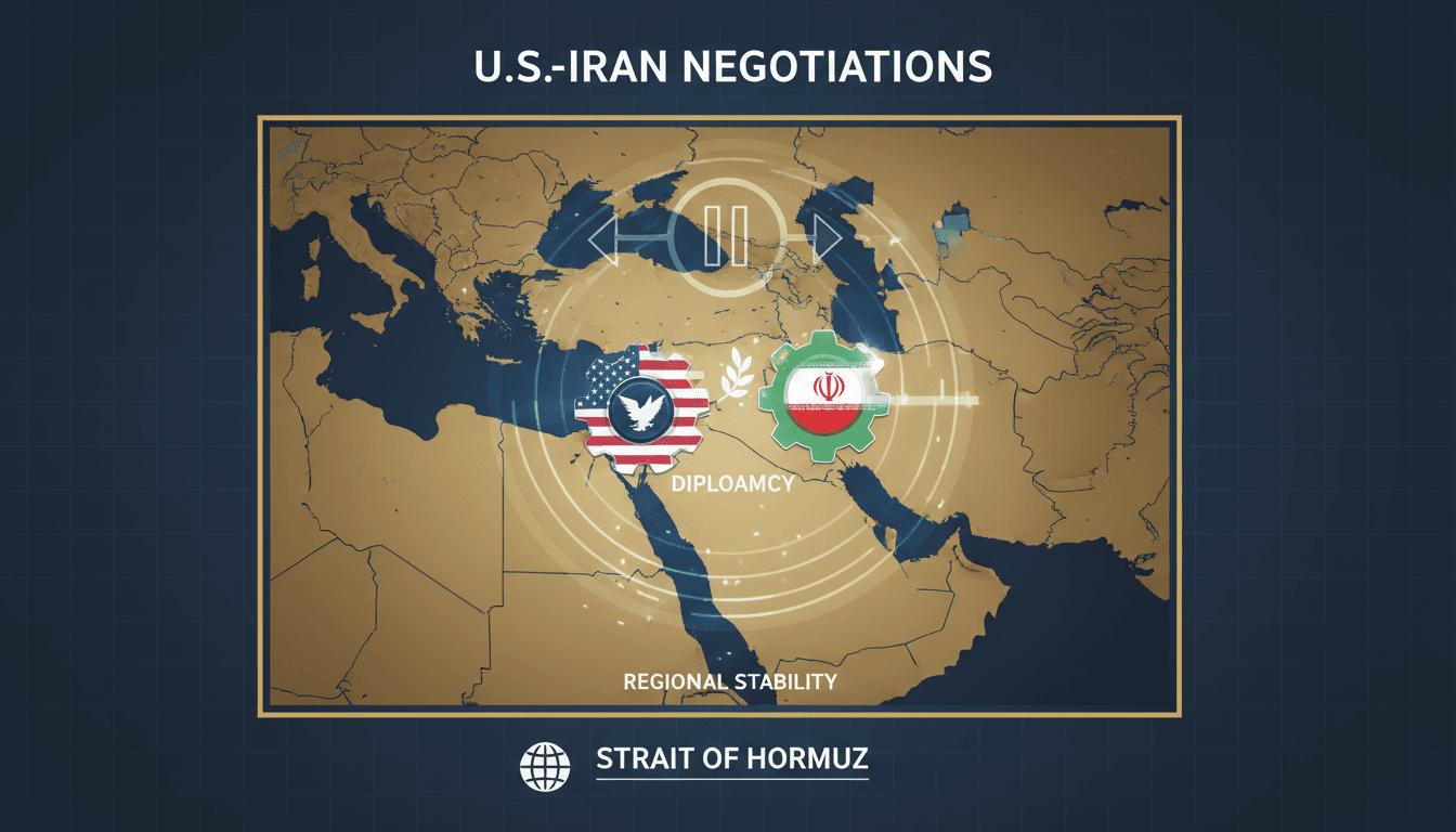 President Trump announces pause on military strikes against Iran.