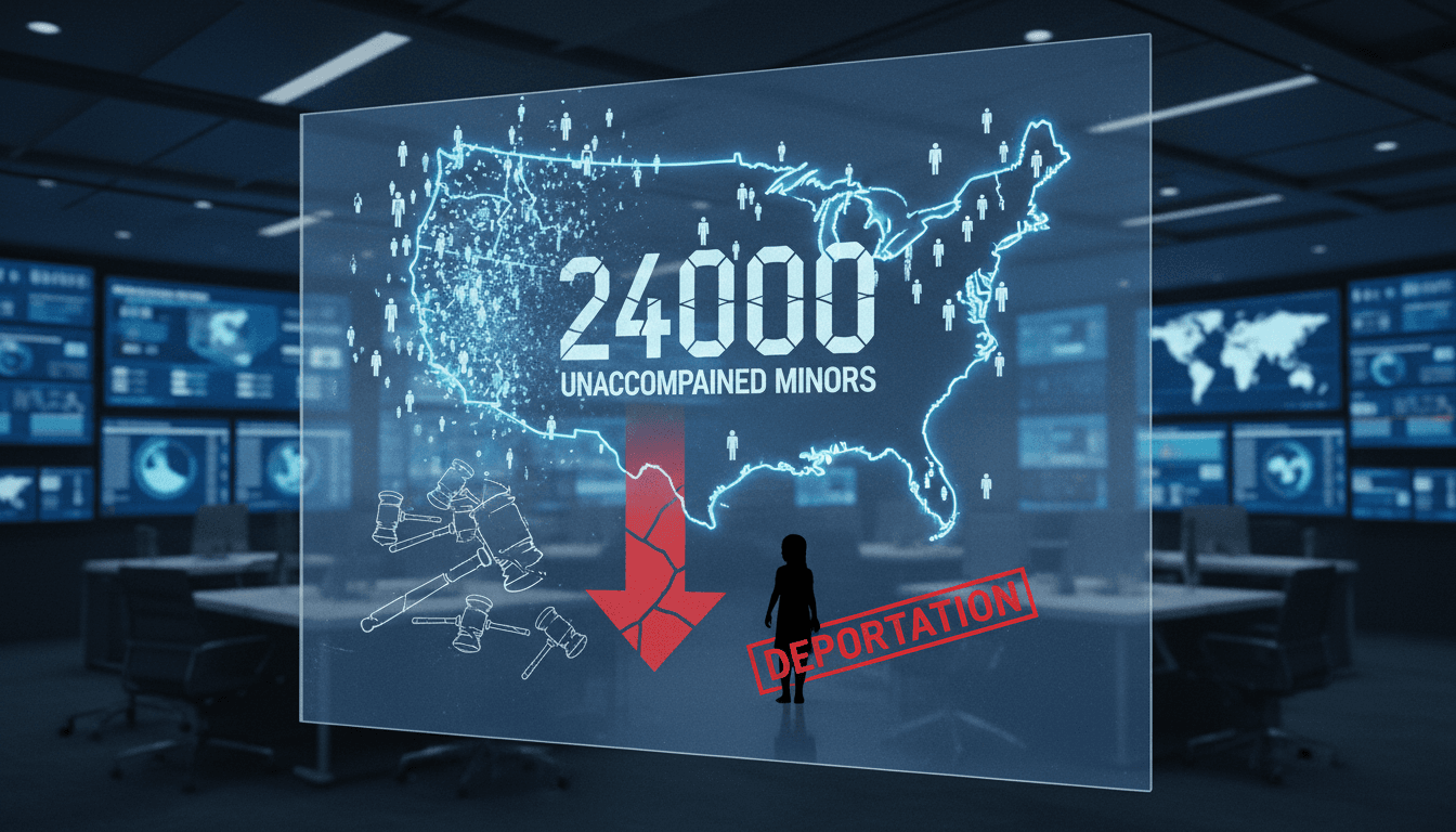 Expiration of federal contract leaves 24000 unaccompanied minors in the U.S. without legal representation