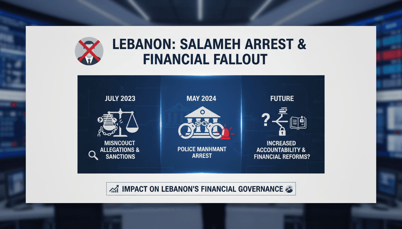 Riad Salameh, former governor of Lebanon's central bank, during a press conference.