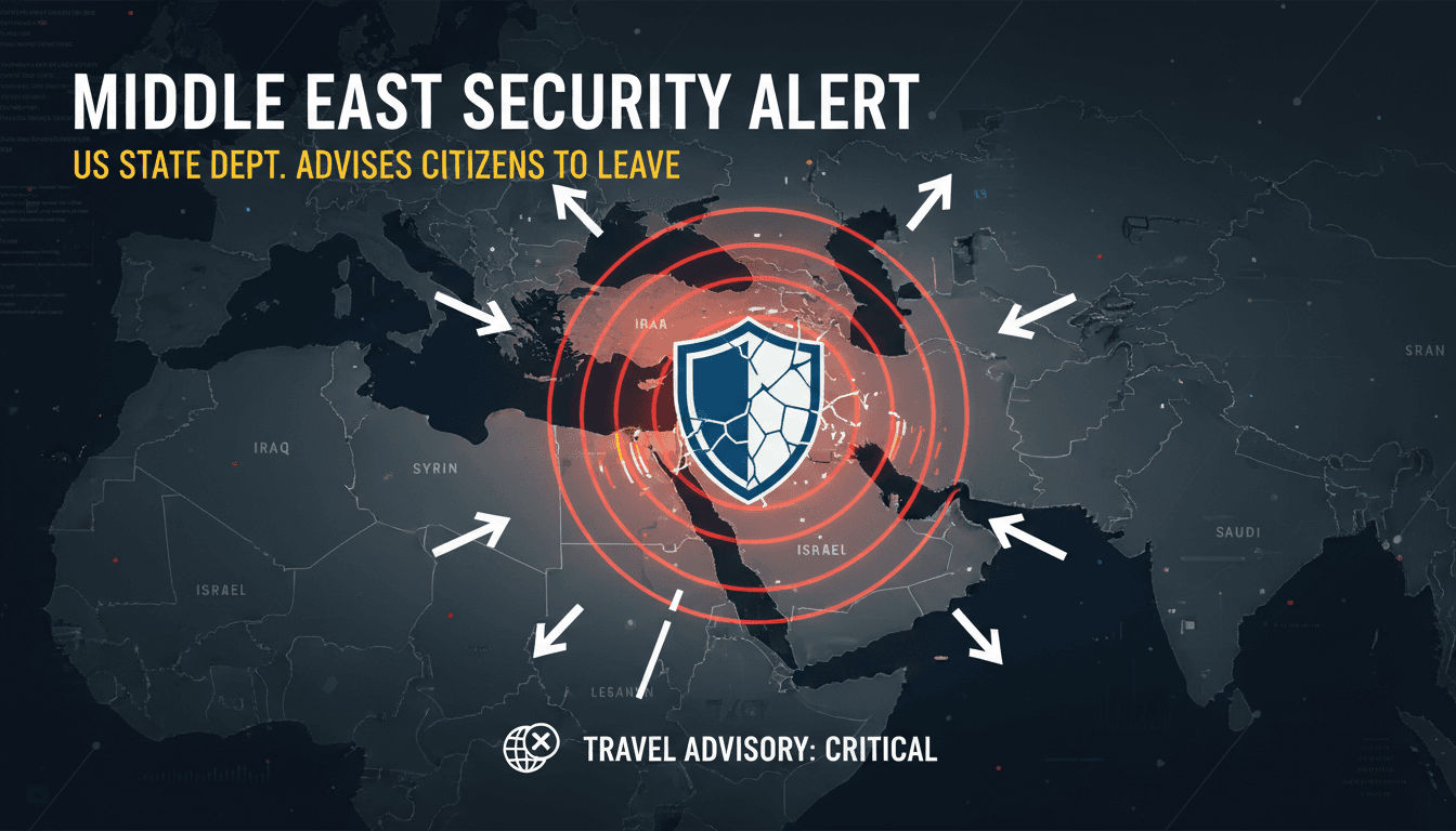 U.S. State Department travel advisory graphic