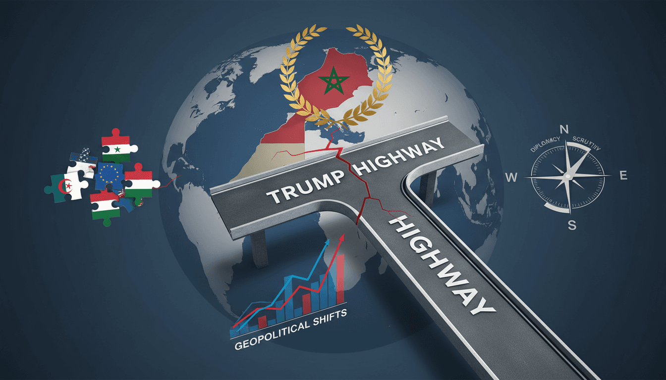 Highway in Western Sahara named after Donald Trump