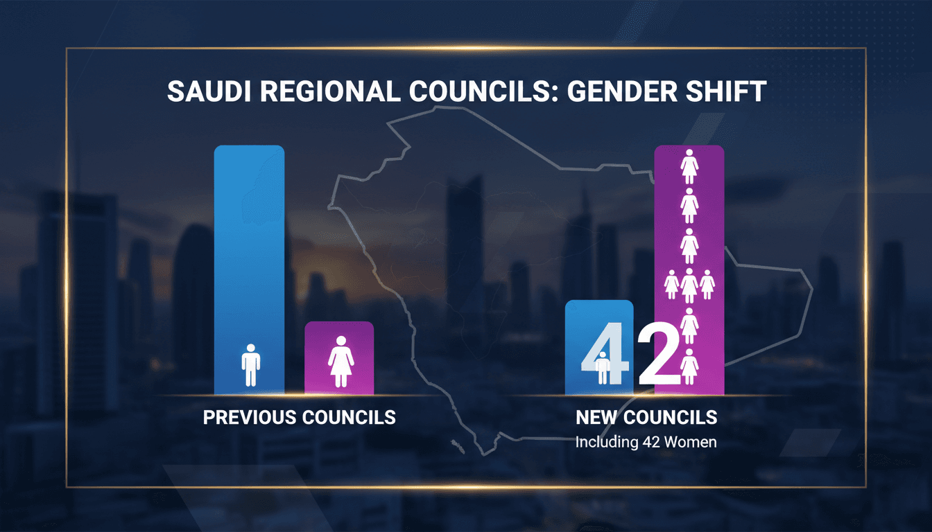 Saudi Arabia's Regional Councils with a focus on women's representation