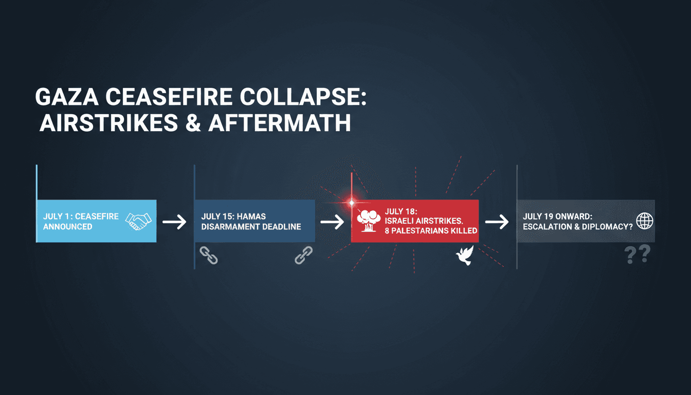 Israeli airstrikes in Gaza resulting in civilian casualties