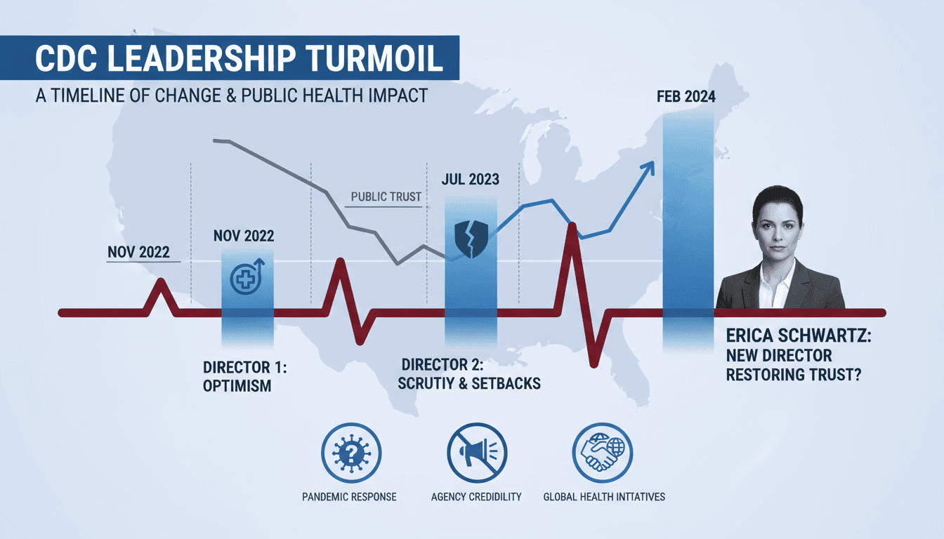 Erica Schwartz confirmed as CDC director during public health challenges