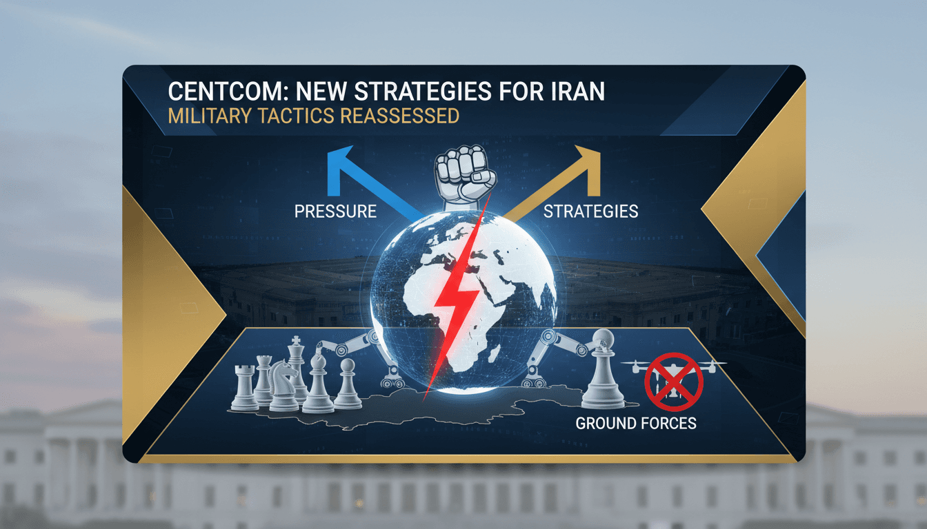 U.S. military operations in the Middle East focusing on Iran challenges.