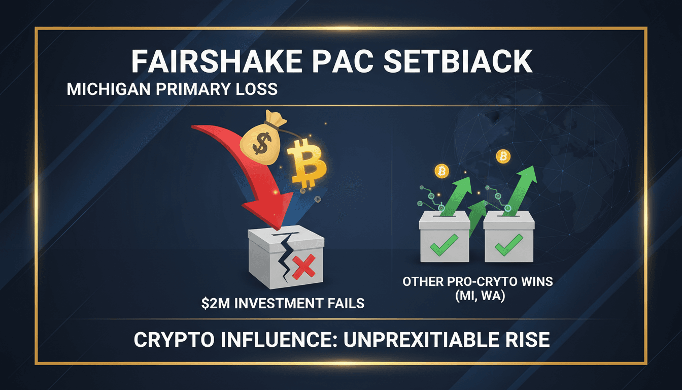 Fairshake PAC investment in Michigan primary election results