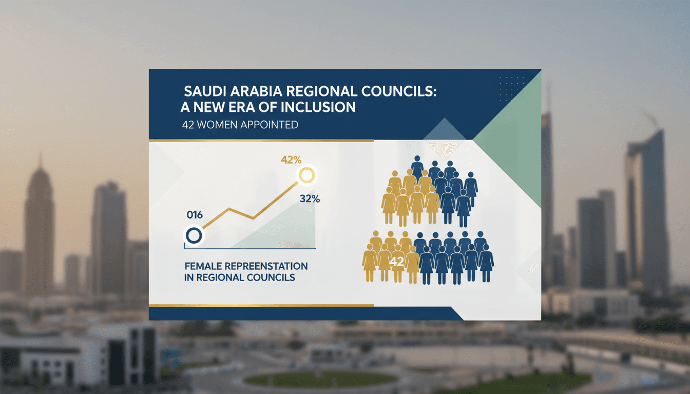 Women appointed to Saudi Arabia's Regional Councils under Vision 2030