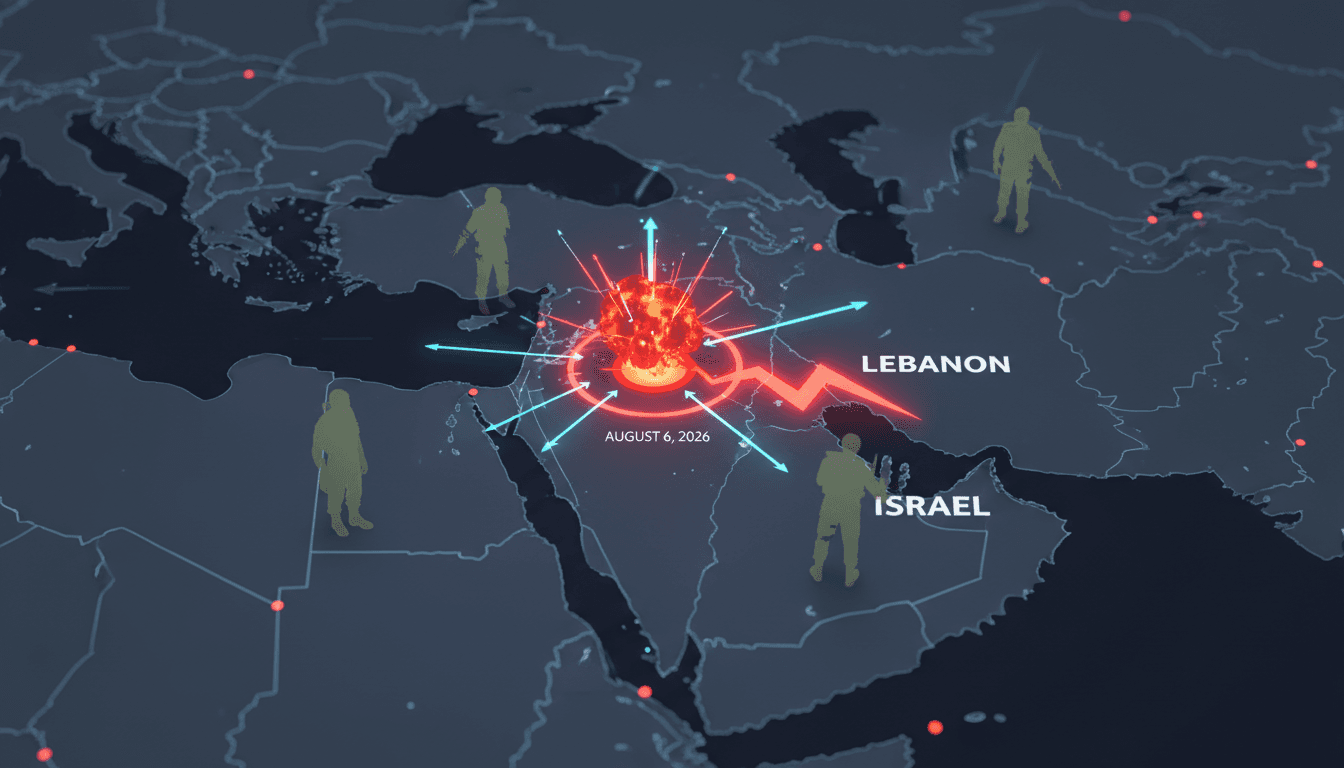 Israeli soldiers in southern Lebanon during military operations