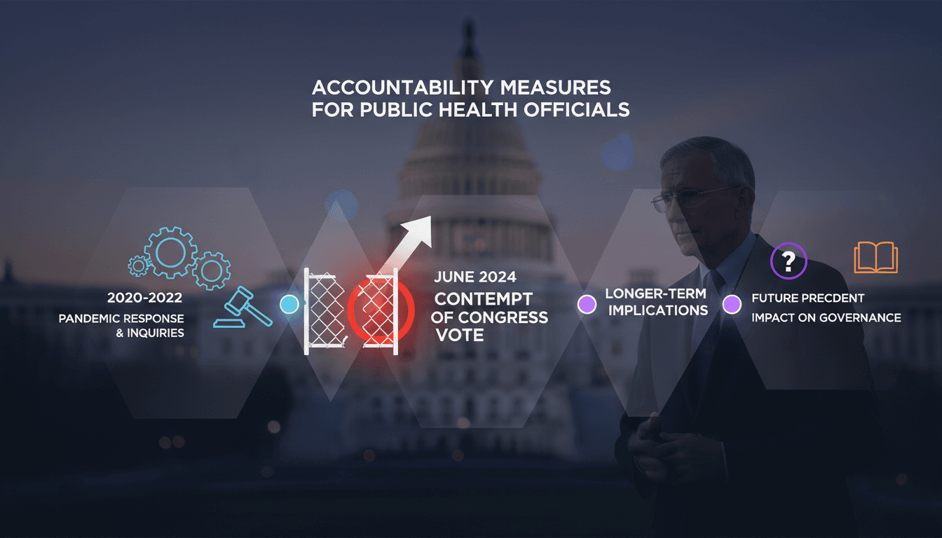 Dr. Anthony Fauci testifying before Congress