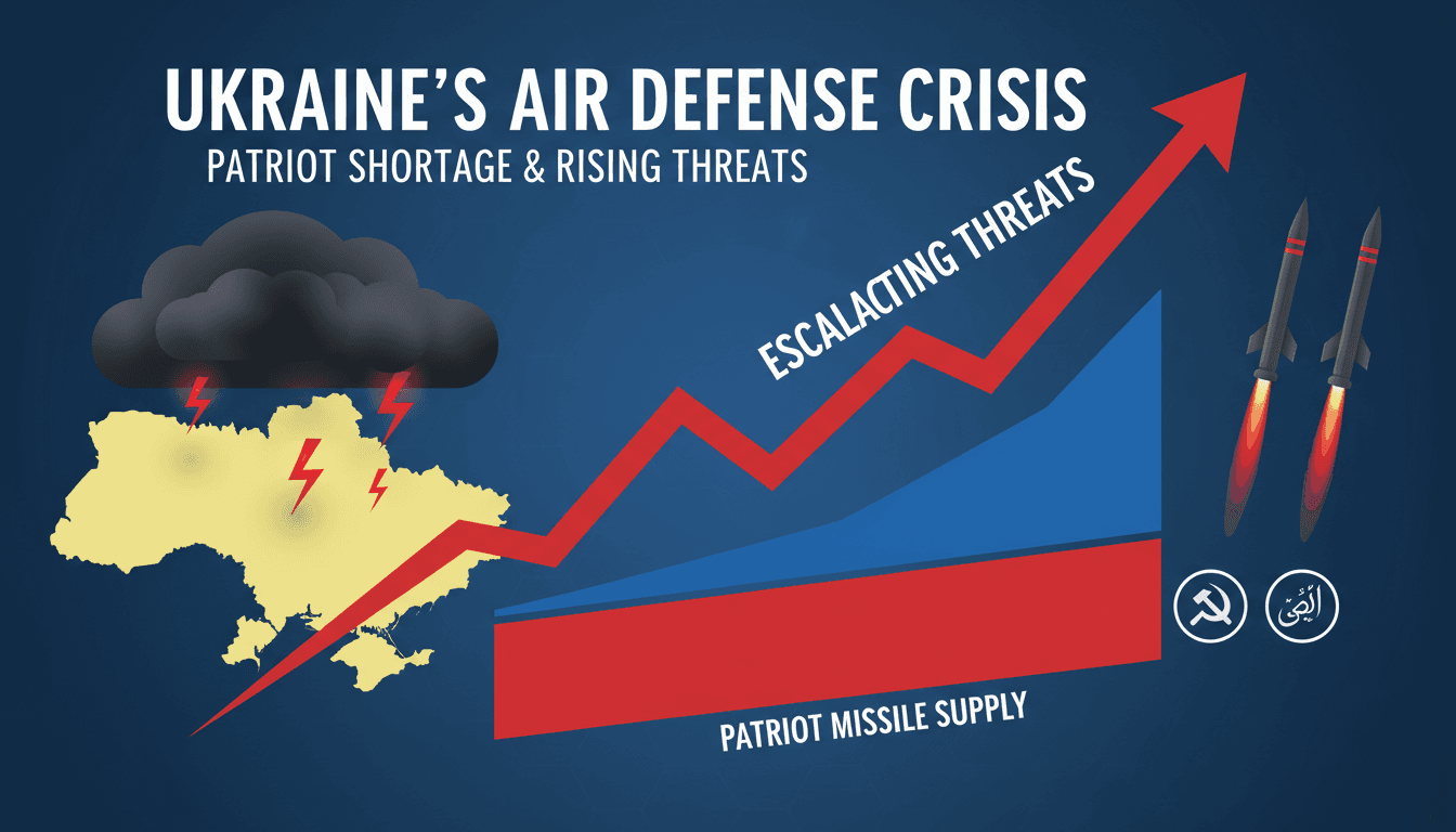 Ukrainian air defense systems under threat from missile attacks