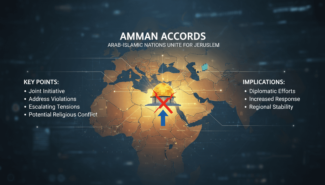 Arab-Islamic ministerial meeting in Amman addressing Jerusalem issues