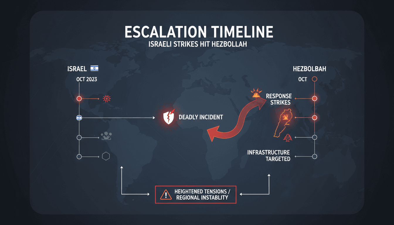 Israeli military operations against Hezbollah infrastructure in Lebanon