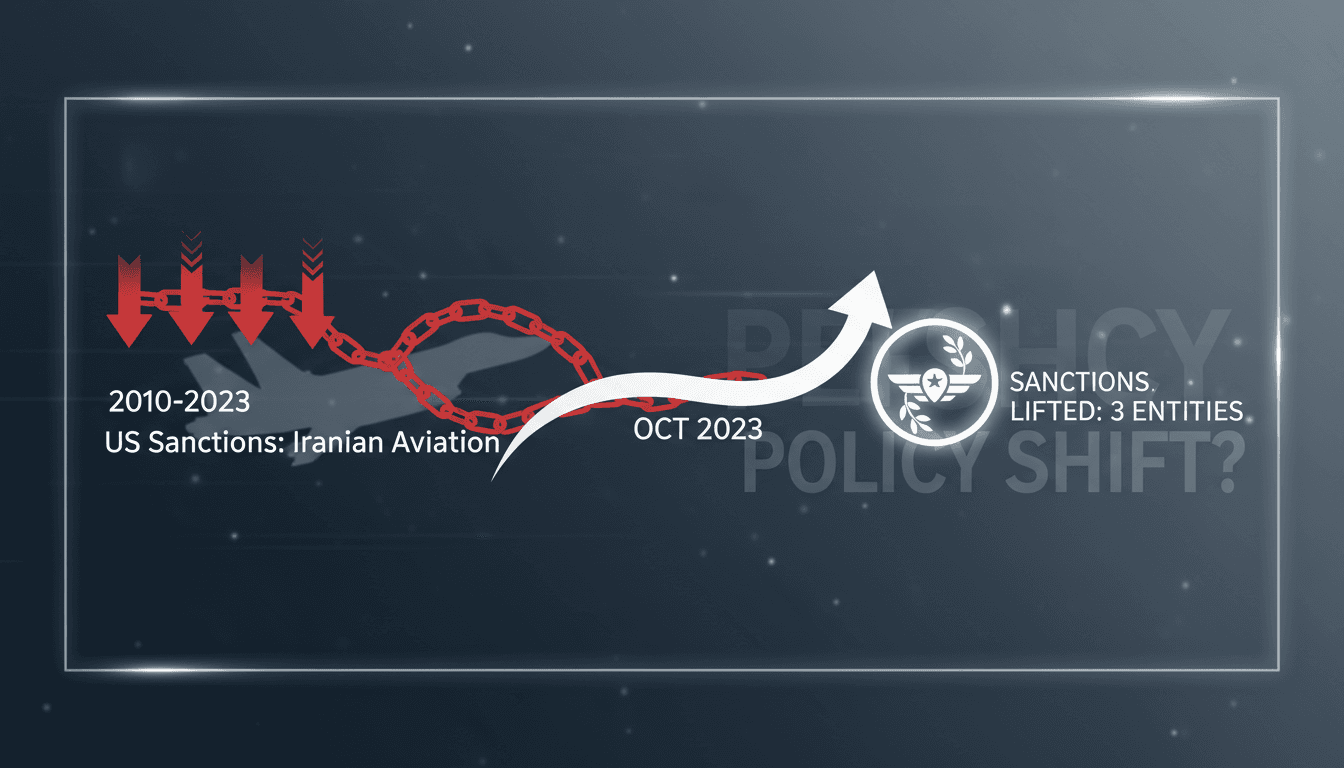 U.S. Treasury building with a focus on sanctions policy changes