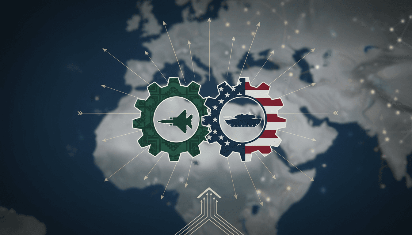 Saudi and US military leaders discussing defense cooperation in Riyadh.