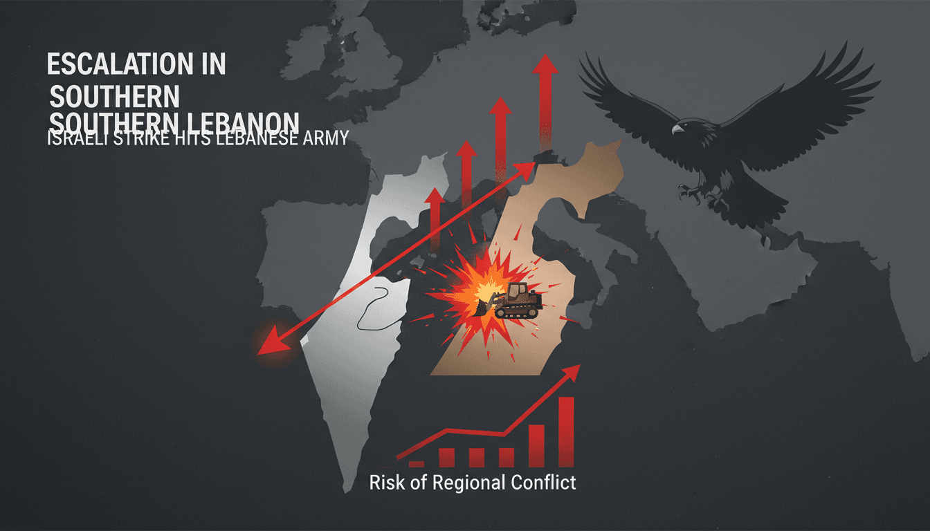 Israeli military operations in southern Lebanon impacting local stability