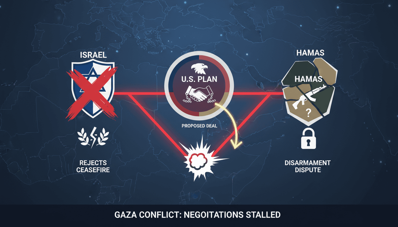 Israel rejects U.S. ceasefire plan amid ongoing Gaza conflict