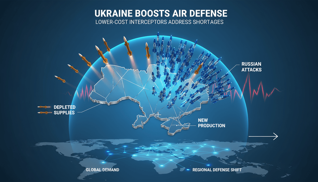 Ukrainian defense initiative for lower-cost Patriot missile interceptors