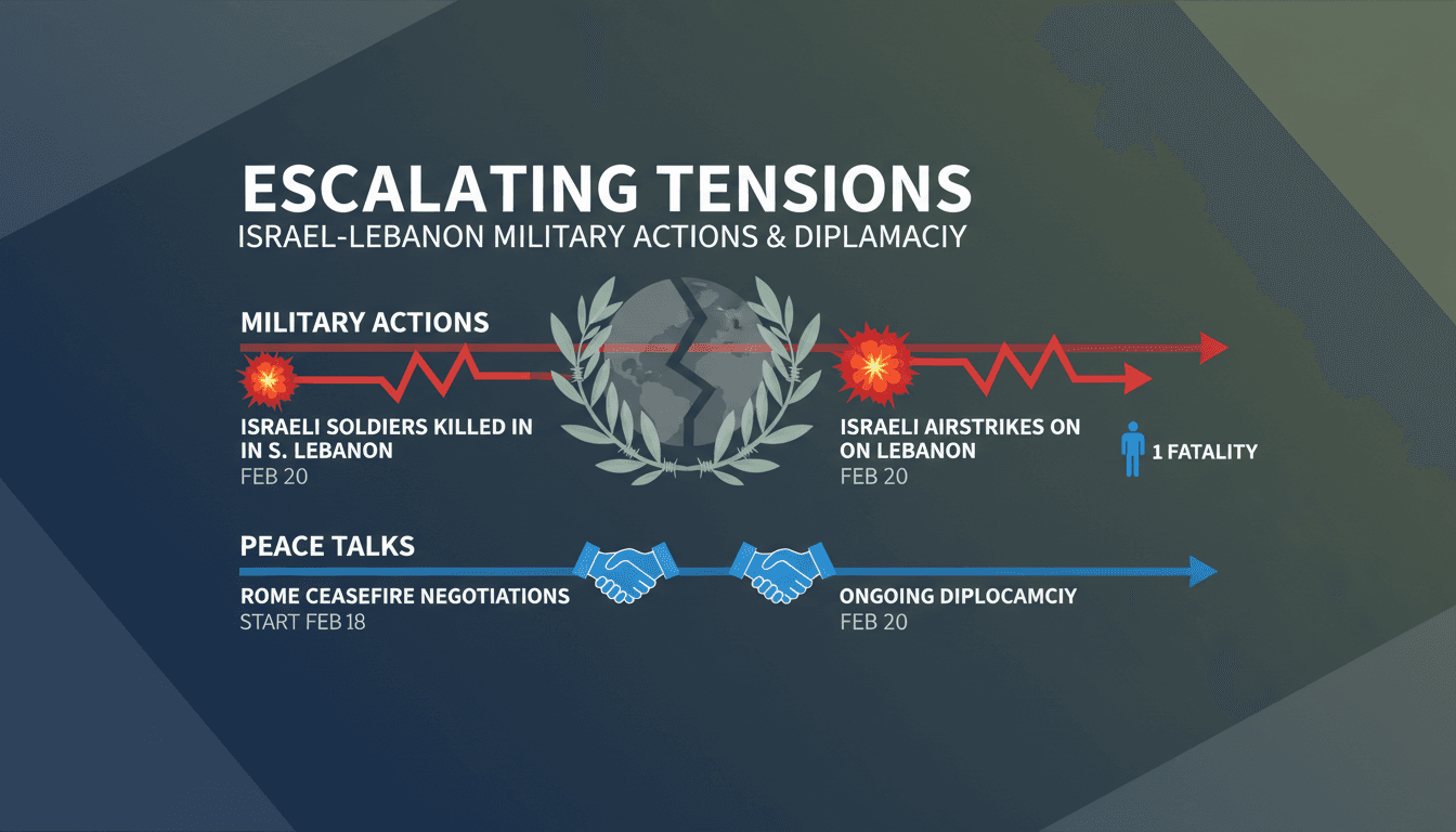 Israeli soldiers and military operations in southern Lebanon