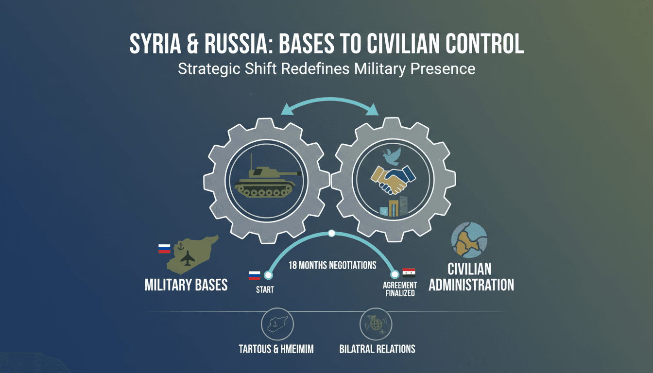 Overview of Tartous and Hmeimim military bases in Syria