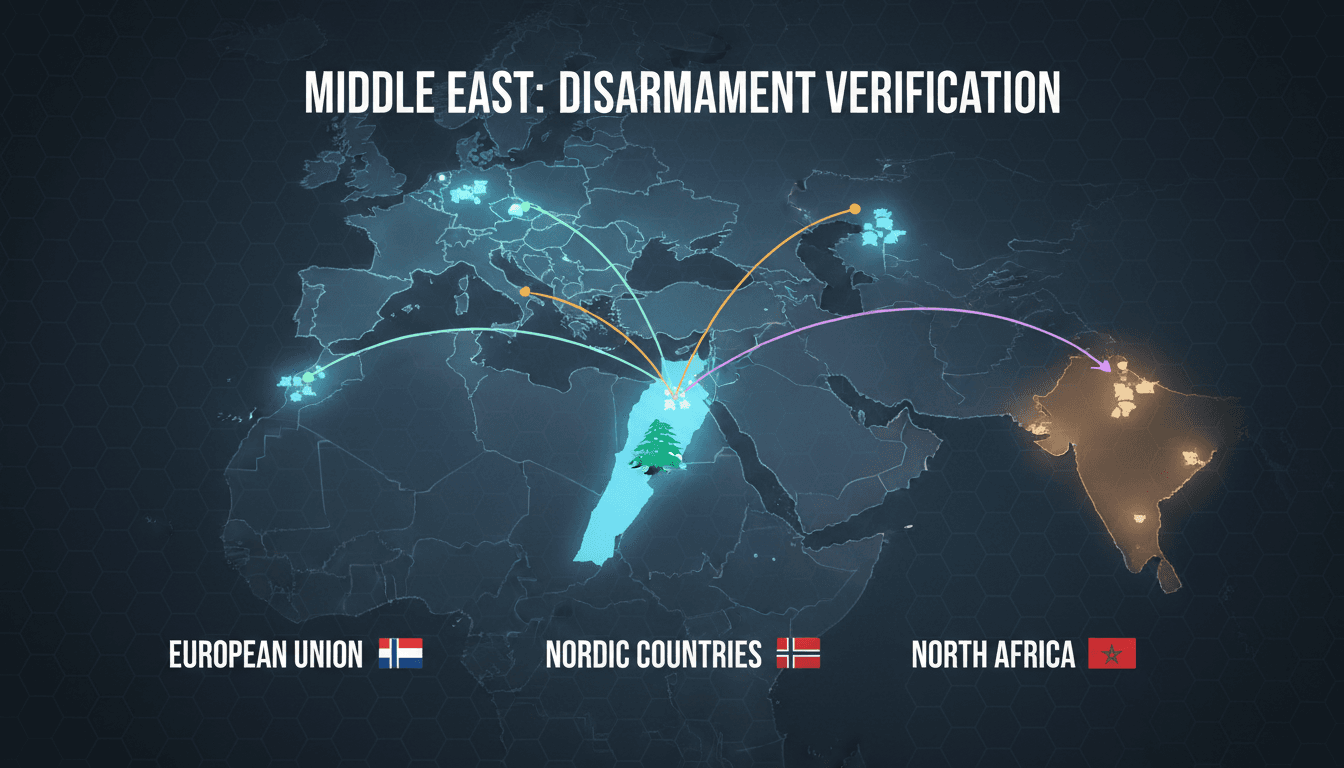 Lebanon and Israel agree on troop deployment for Hezbollah disarmament verification