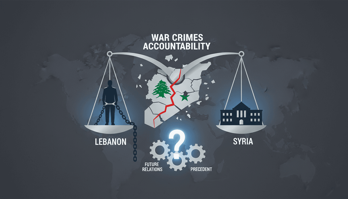 Former Syrian General Adil Issa detained in Lebanon for war crimes