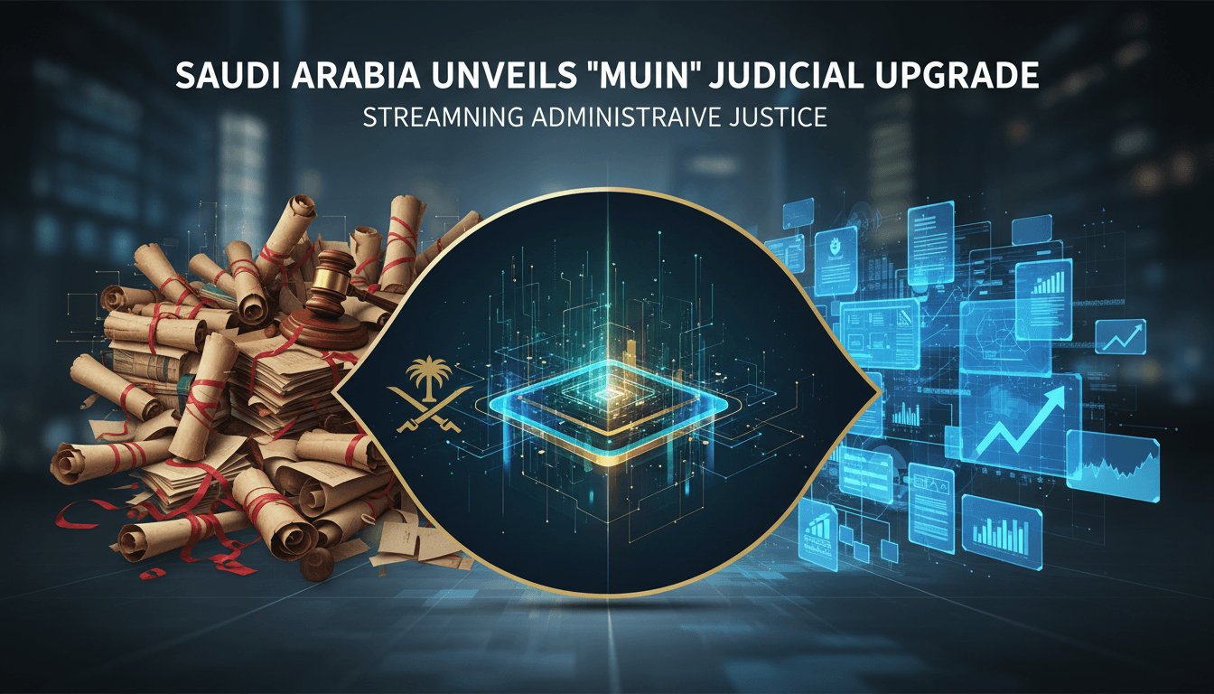 Saudi Arabia's upgraded Muin digital platform for judiciary services