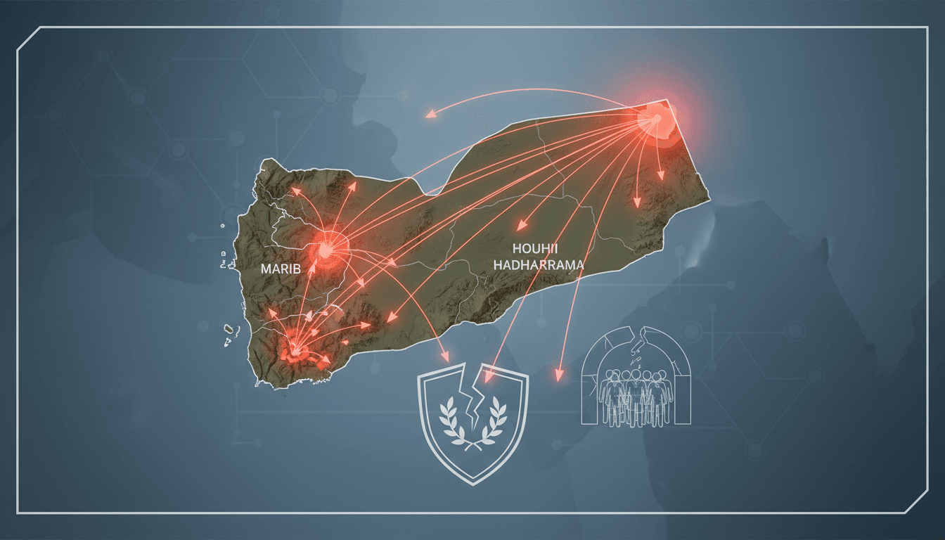 Yemeni army operations against Houthi militia in conflict zones